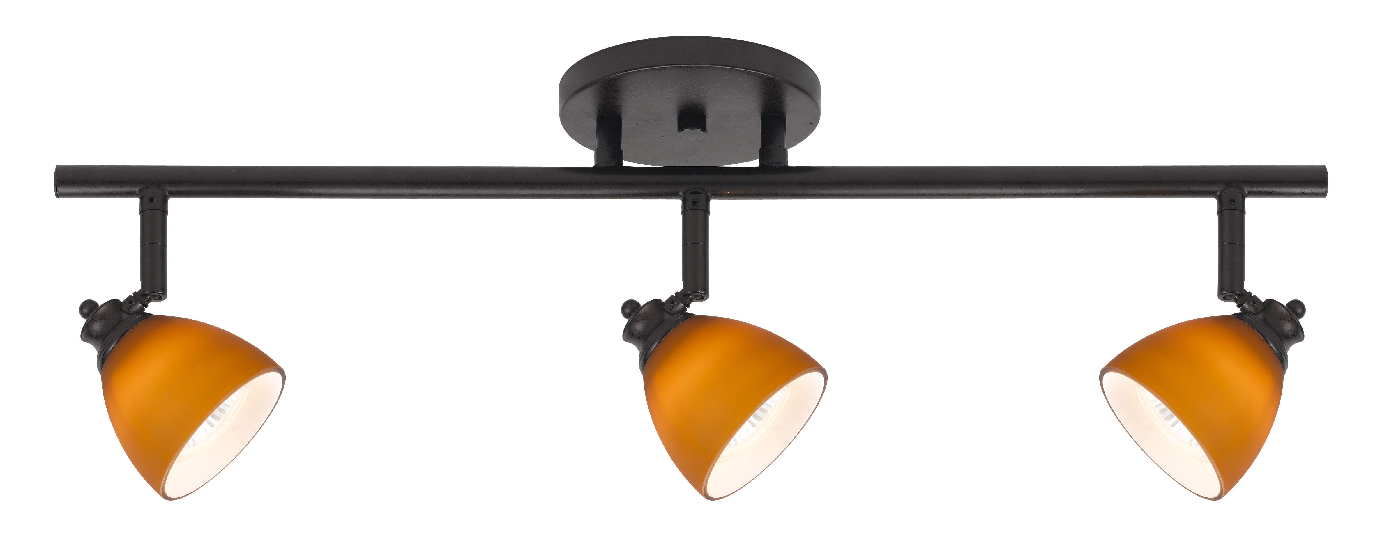 amber track lighting