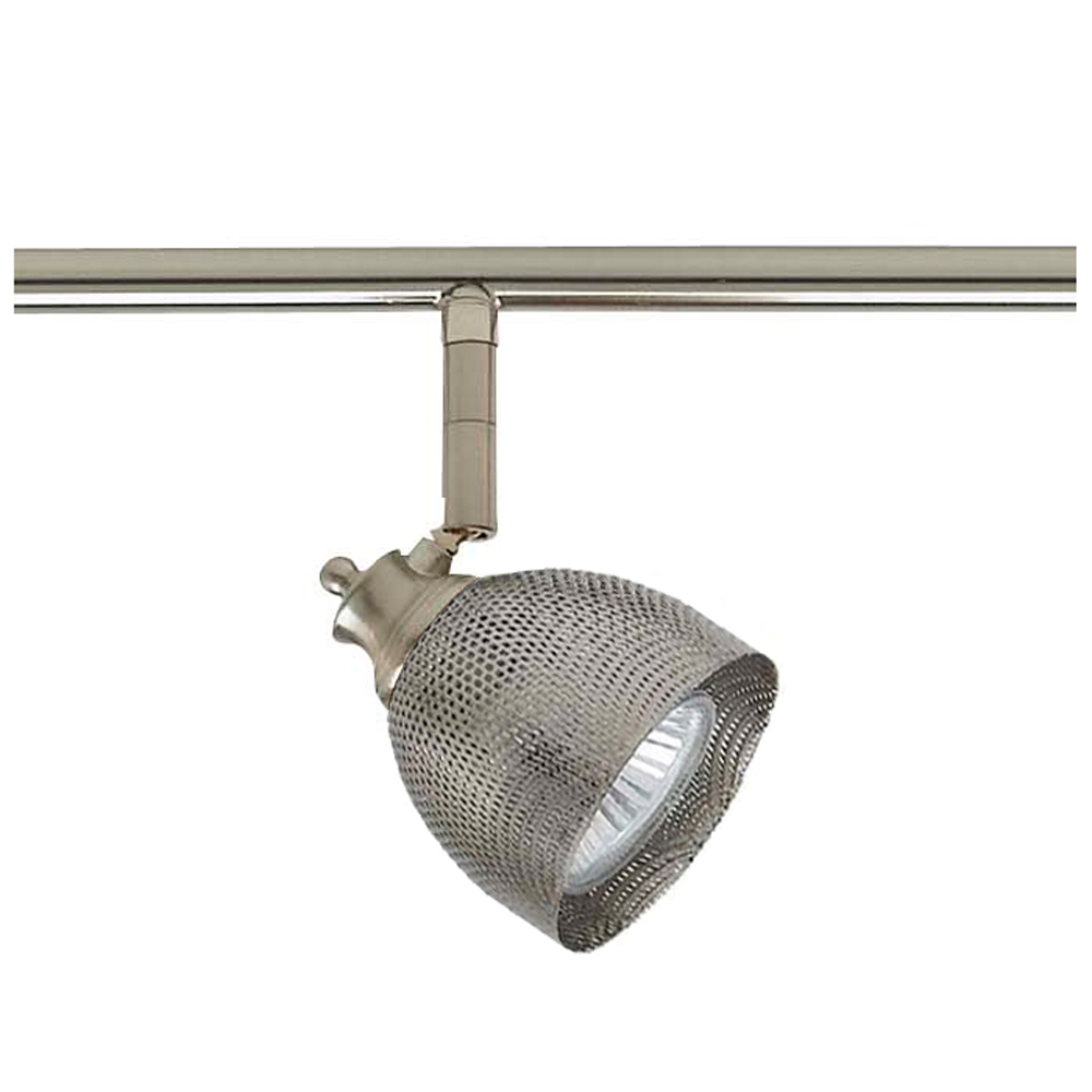 brushed steel spotlight bar