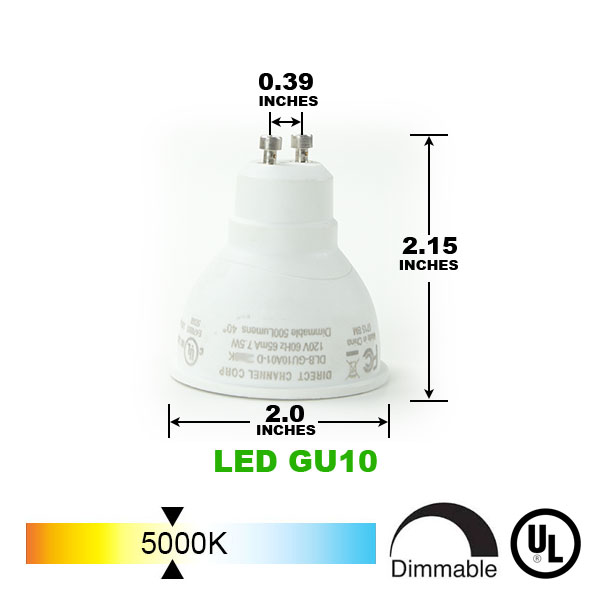 Buy LED Light Bulbs GU10 Energy Star Certified. In Stock Fast