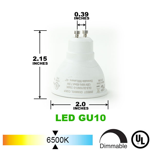 Buy LED Light Bulbs GU10 Energy Star Certified. In Stock Fast