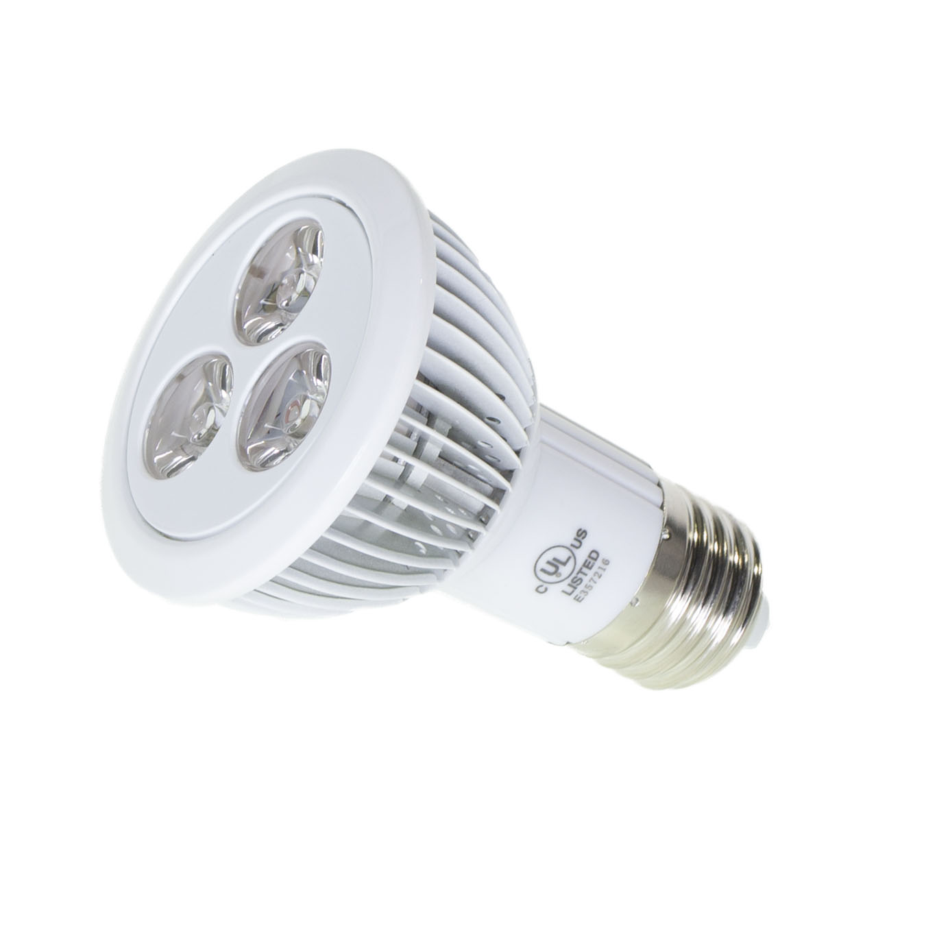 Buy LED PAR20 Bulbs Warm White 3K with White Finish LB 7133 3K