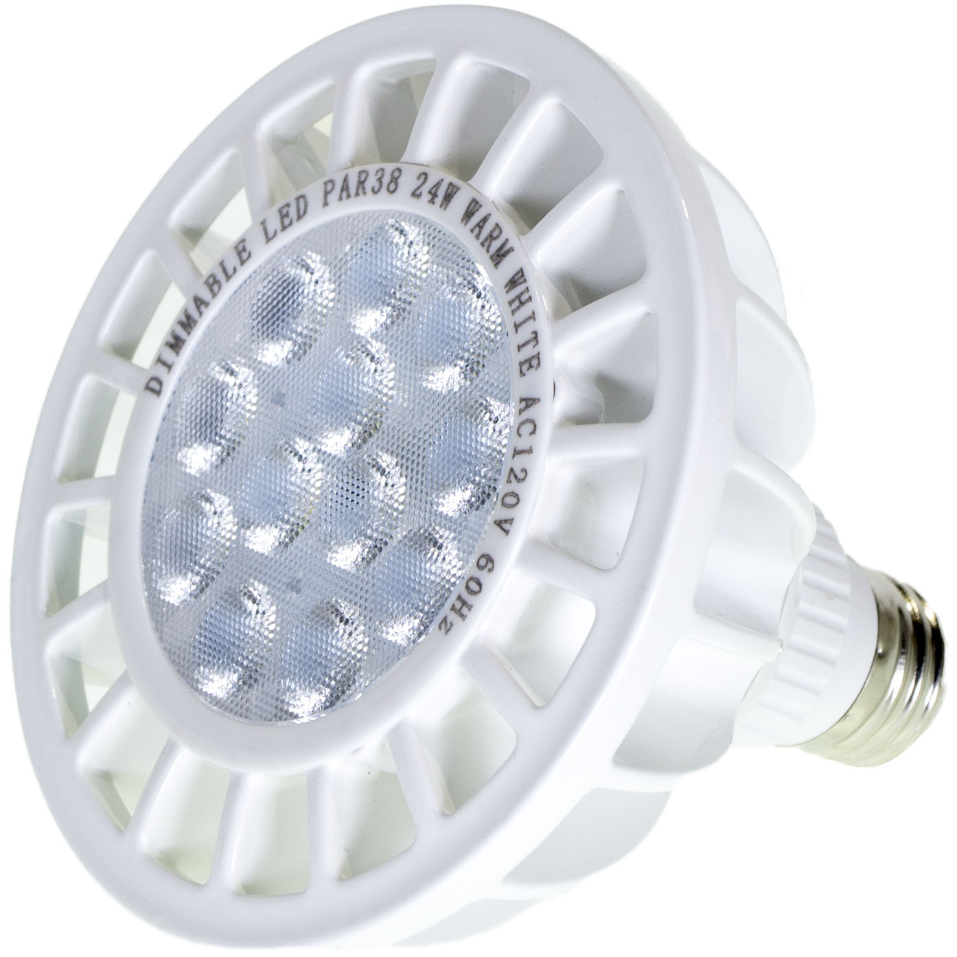 Buy LED PAR38 Cool White 4K Bulbs with White Finish. Direct