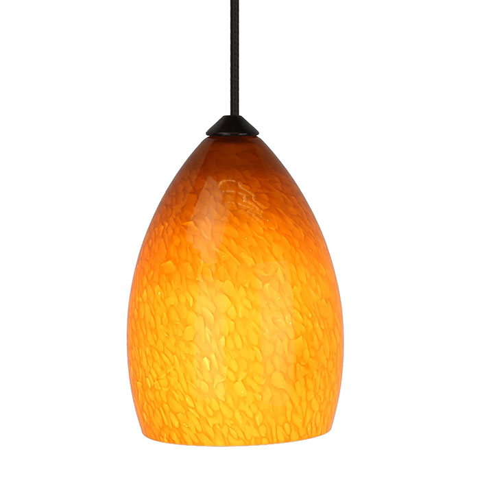 Yellow glass on sale pendant lights