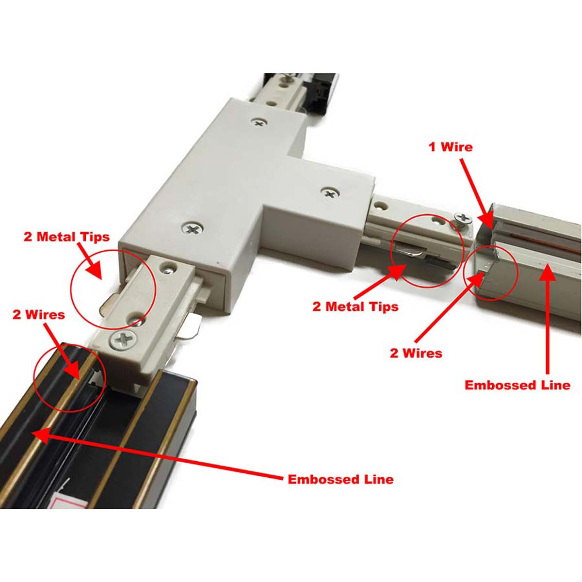 track lighting connections